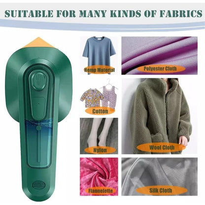 Portable Mini Travel Steamer – 2-in-1 Dry & Wet Iron for Quick Wrinkle Removal (Home & Travel Use)