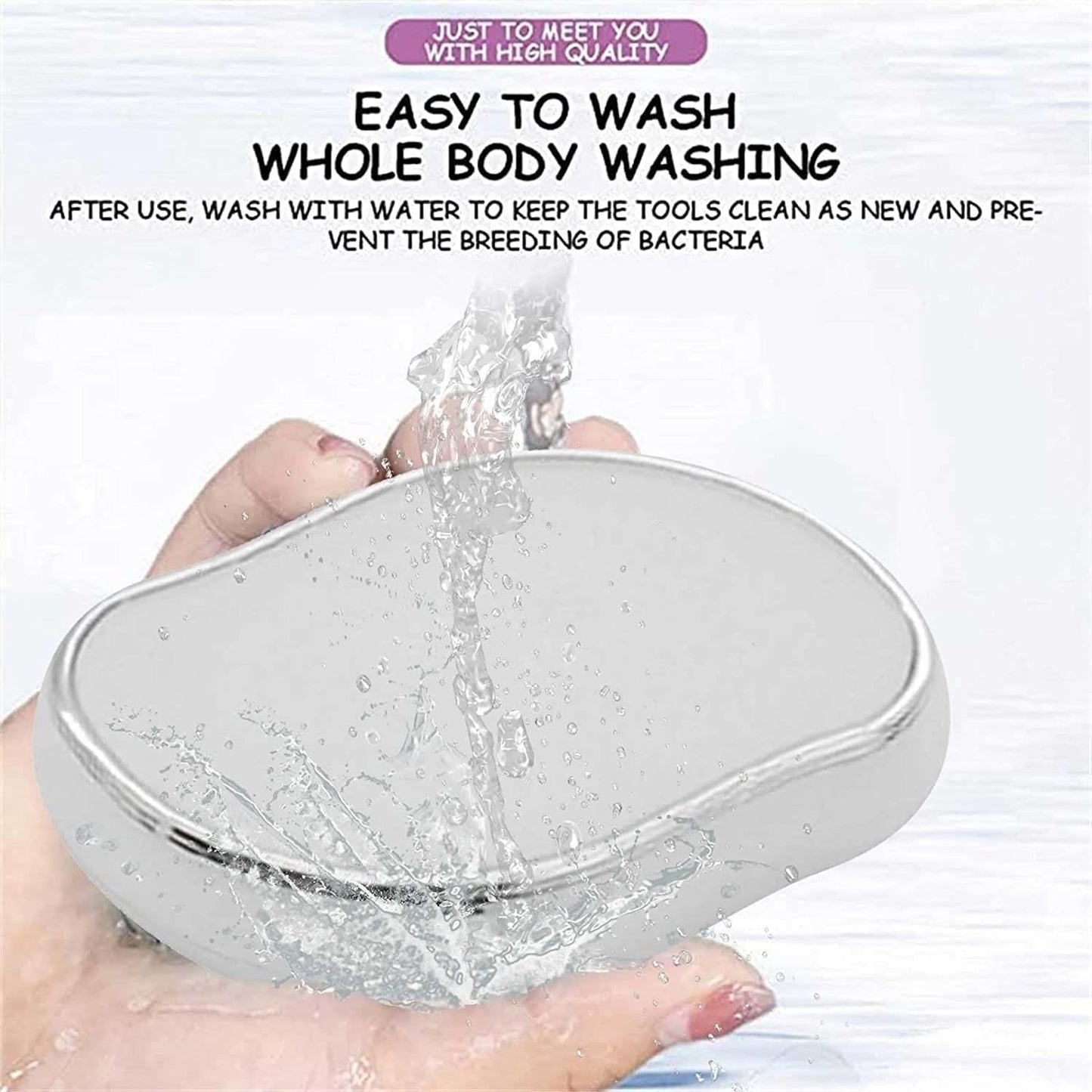 Crystal Hair Remover – Painless Hair Removal & Skin Exfoliator