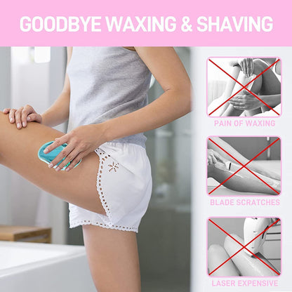 Crystal Hair Remover – Painless Hair Removal & Skin Exfoliator